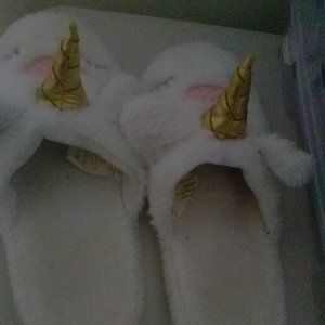 unicorn slippers